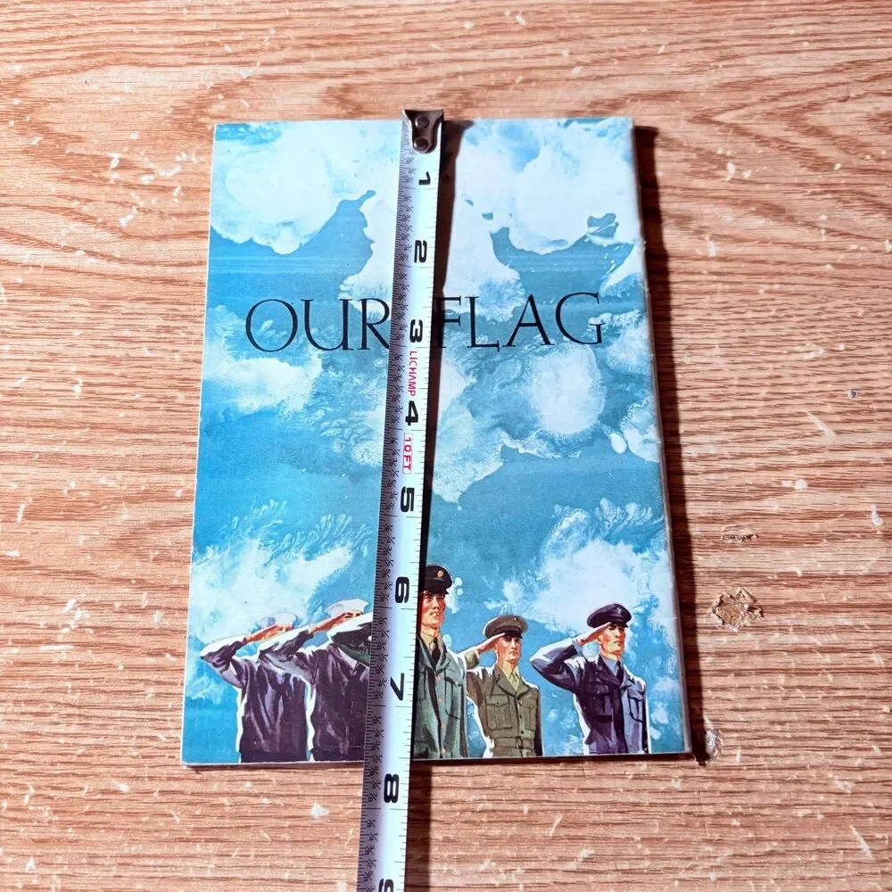 Our Flag Vintage 1963 Booklet  Department of Defense Office of Armed Forces